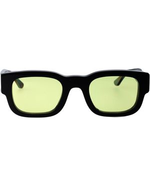 Thierry Lasry Squared Sunglasses Foxxxy 101 Ylw - Black