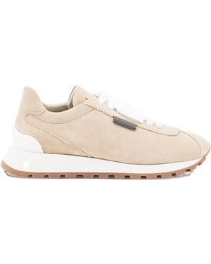 Brunello Cucinelli Flat Shoes - White
