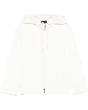 Emporio Armani Cotton Blouson Jacket - White