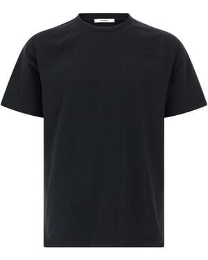 Givenchy Satin Insert T Shirt - Black