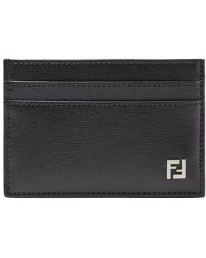 Fendi Card Holder "Squared Ff" - Black