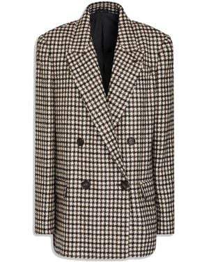 Brunello Cucinelli Blazer cruzado - Marrón