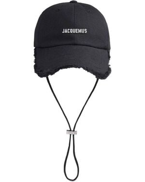 Jacquemus Casquette À Logo - Noir