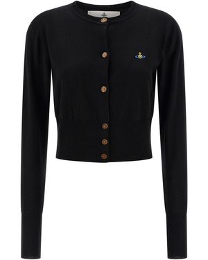 Vivienne Westwood "Bea" Strickjacke - Schwarz
