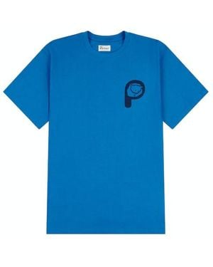 Penfield P Bear Trail Grafik SS T Shirt - Blau