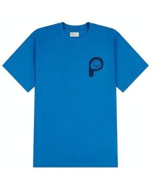 Penfield P Bear Trail Grafik SS T Shirt - Blau
