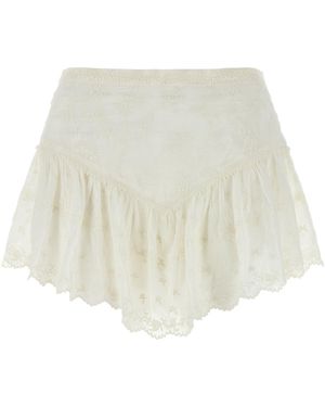 Isabel Marant 'Zoelia' Shorts - White