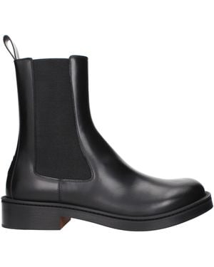 McQueen Alexander Mc Queen Boots Leather - Black