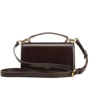 Golden Goose Venezia Small Leather Handbag - Brown