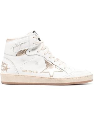 Golden Goose Golden Gänse -Turnschuhe - Weiß