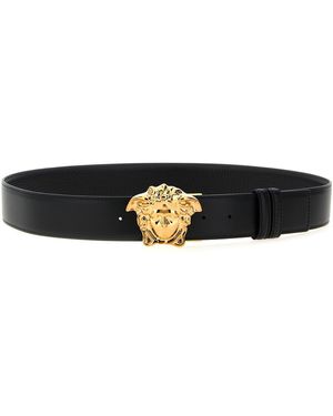 Versace 'la medusa' reversibler Gürtel - Weiß