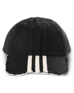 Y-3 Baseballkappe mit -Logo - Schwarz