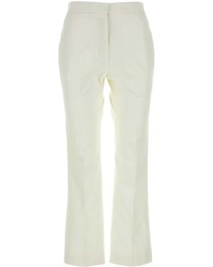 Jil Sander Cotton Pant - White