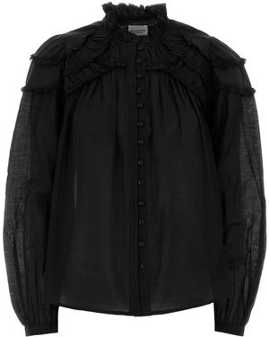 Isabel Marant Cotton Blend Christa Shirt - Black