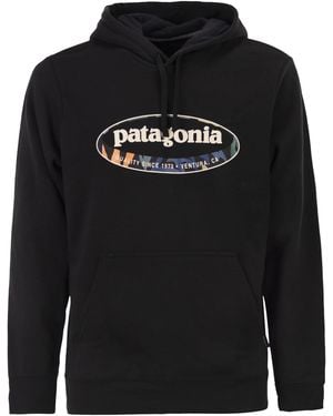 Patagonia M's '95 Oval Logo - Black