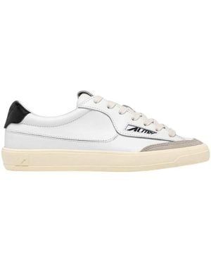 Autry Windscape Low Leather Sneakers - White