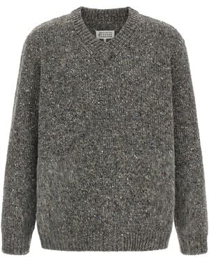 Maison Margiela Wool Sweater - Gray