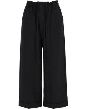 Y-3 W En El Tprd Pnt - Negro