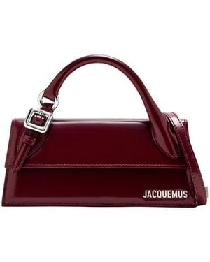 Jacquemus Le Chiquito Bouclé Long Bag - Purple