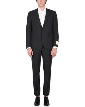 Lardini Chessed Suit - Black
