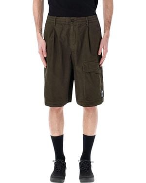C.P. Company C.P. Company Microreps Cargo Shorts - Black
