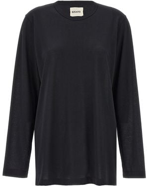 KHAITE Morton' T-Shirt - Blue