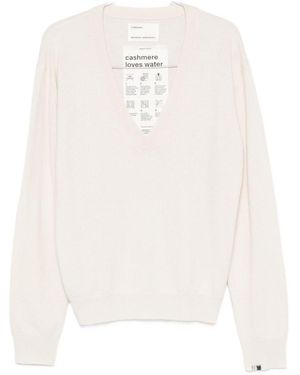 Extreme Cashmere Cashmere Crewneck Jumper - White