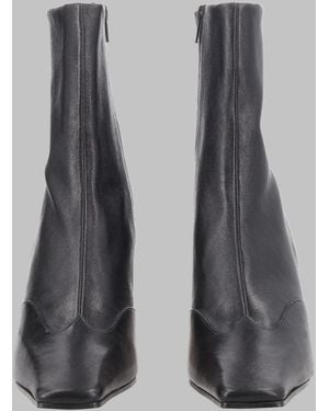 KHAITE Stivale "Nevada" Con Tacco - Gray
