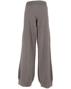 Fabiana Filippi Platinum Falcon Relaxed Fit Jogging Joggers - Grey