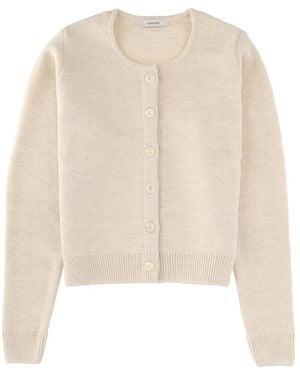 Lemaire Button-Front Cardigan - Natural