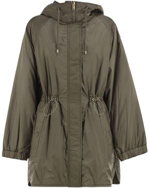 Weekend by Maxmara Wkdalcamo Omkeerbare Parka Met Capuchon - Grijs