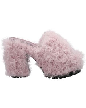 HAUS OF HONEY 'kalgan' Mules - Pink