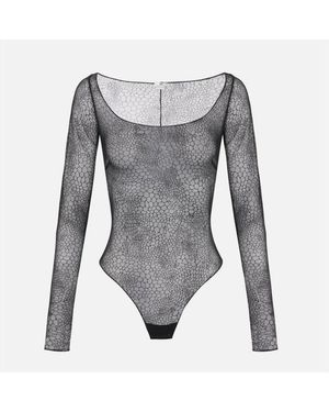 Elisabetta Franchi Cuerpo - Gris