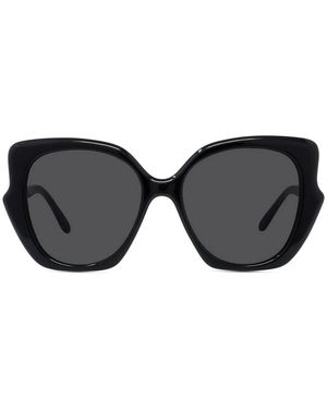 Loewe Slim schwarze geometrische Sonnenbrille