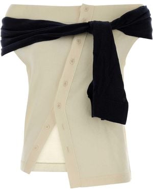 JW Anderson Elevated Everyday Top - Black