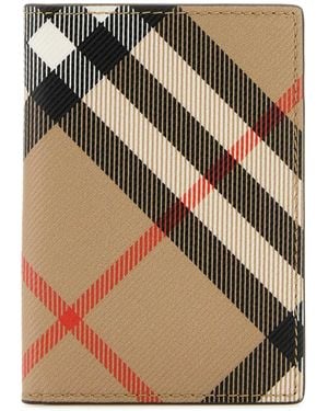 Burberry Printed Canvas Card Holder - Multicolour
