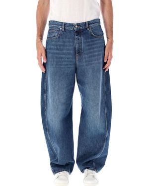 Givenchy Washed Denim Jeans - Blau