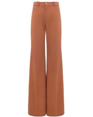 Chloé Flared Pants - Brown