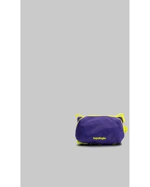 Topologie S s Wares Taschen Mini-Flaschen Säcke Electric Purple / Neon Yellow Bomber (im Set enthalten) - Blau