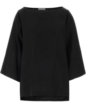 The Row Junia Top - Black