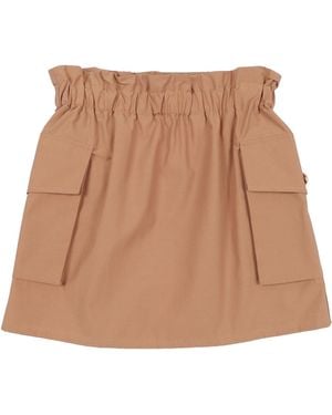 Balmain Woven Skirt - Natural