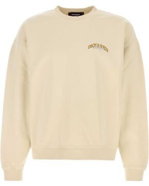 DSquared² Relax Fit Crewneck - Natural