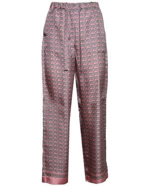 Max Mara Max Mara Tijdloze Broek - Paars