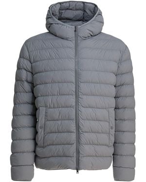 Herno Hooded Rain Coat - Gray