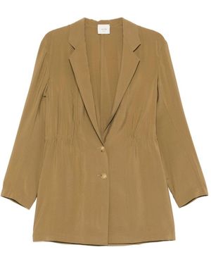 Alysi Einreihige Blazerjacke von - Natur