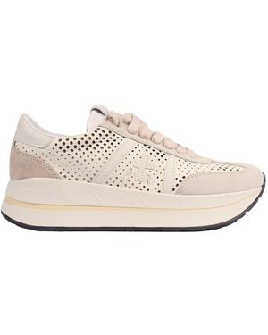 Premiata Premiata Weiße Turnschuhe Bethcoin Offwhite