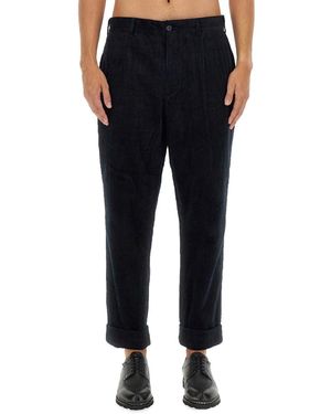 Engineered Garments Velvet Trousers - Black