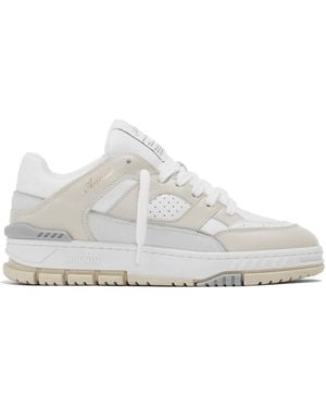 Axel Arigato Area Lo Sneaker Weiß/Beige/Grau