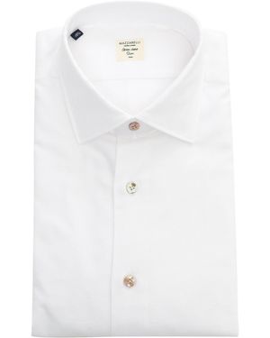 MAZZARELLI CAMICIE ♪ yom El que's Lo tengo ♪ - Blanco