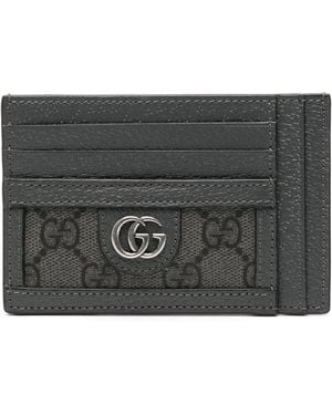 Gucci Ophidia Cardholder Fabric - Grey
